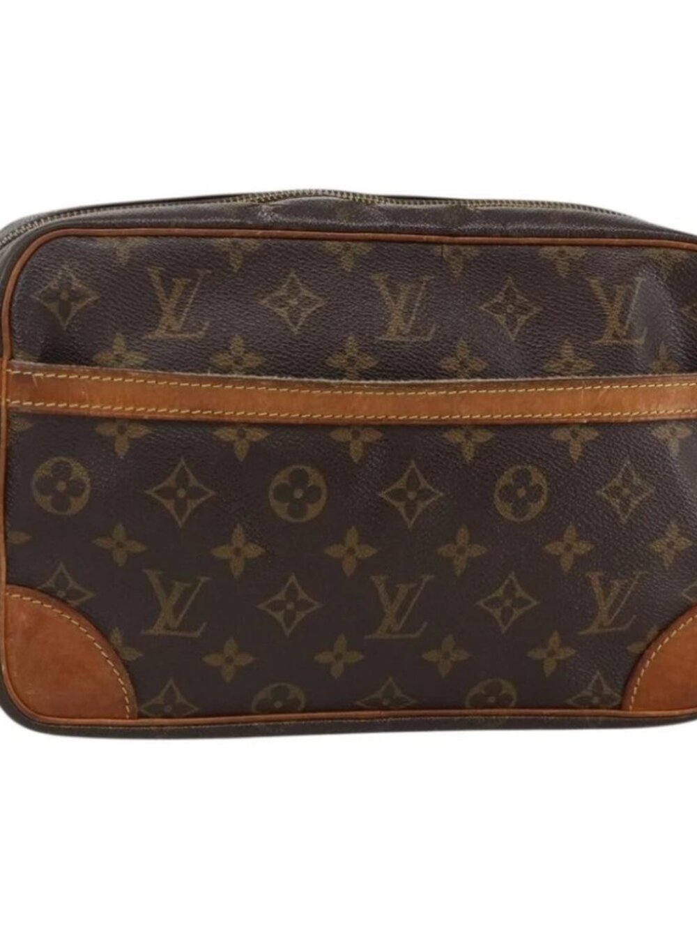 LOUIS VUITTON Monogram Compiegne 28 Clutch Bag